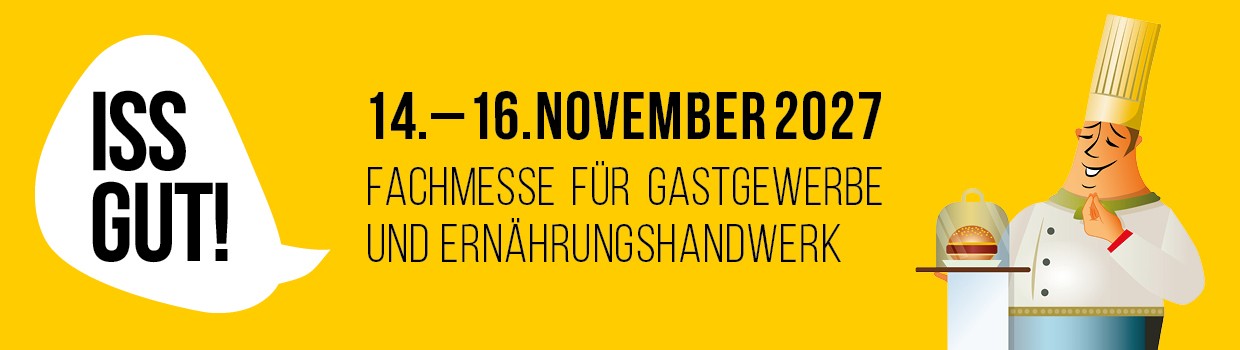ISS GUT! Banner deutsch 14-16. Nov. 2027
